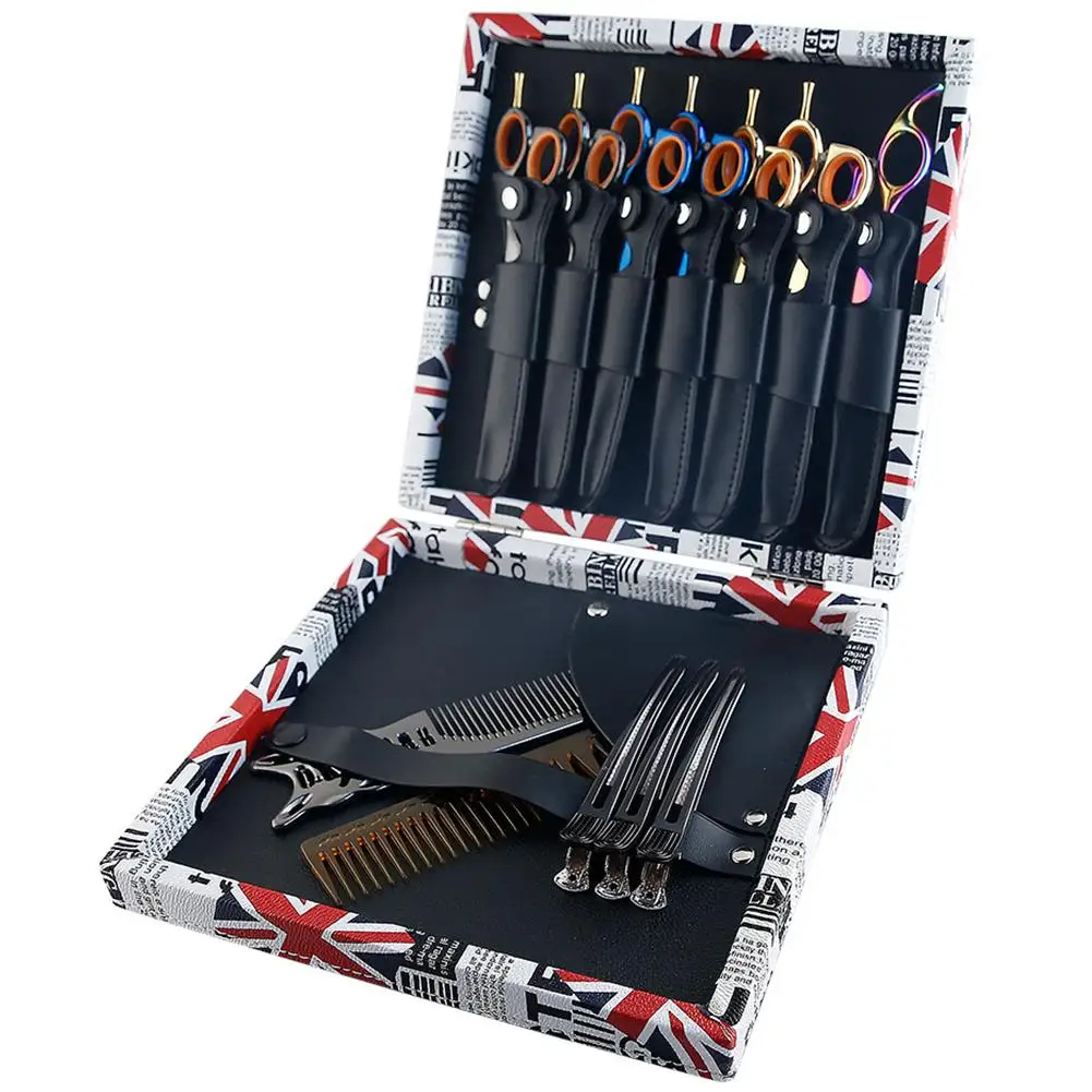 Парикмахерские ножницы расческа сумка для хранения салонные витрина