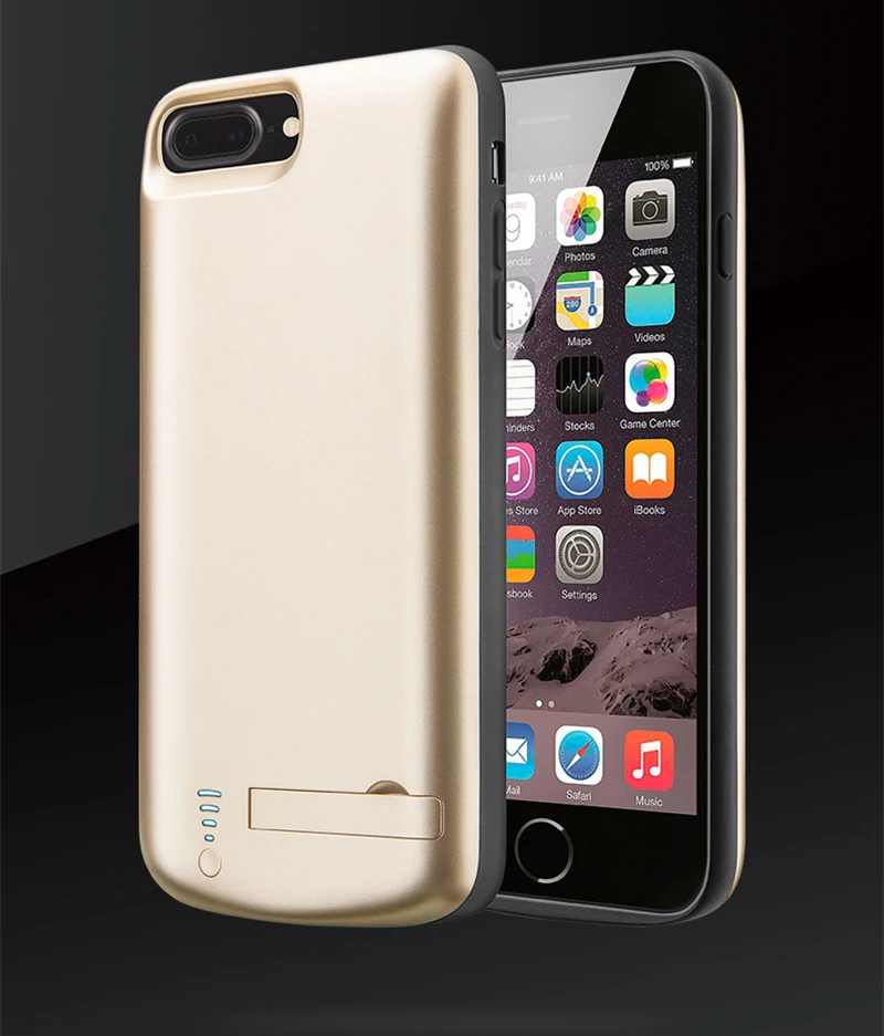 Внешний аккумулятор для iPhone 6plus 6s plus 7plus 8plus 8000 мАч | Мобильные телефоны и