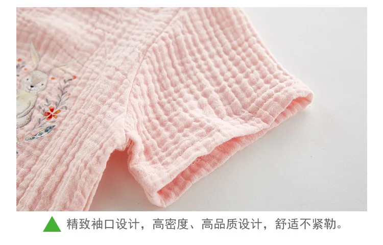 Летний Новый Стиль детские комбинезоны с оборками и коротким рукавом Одежда для