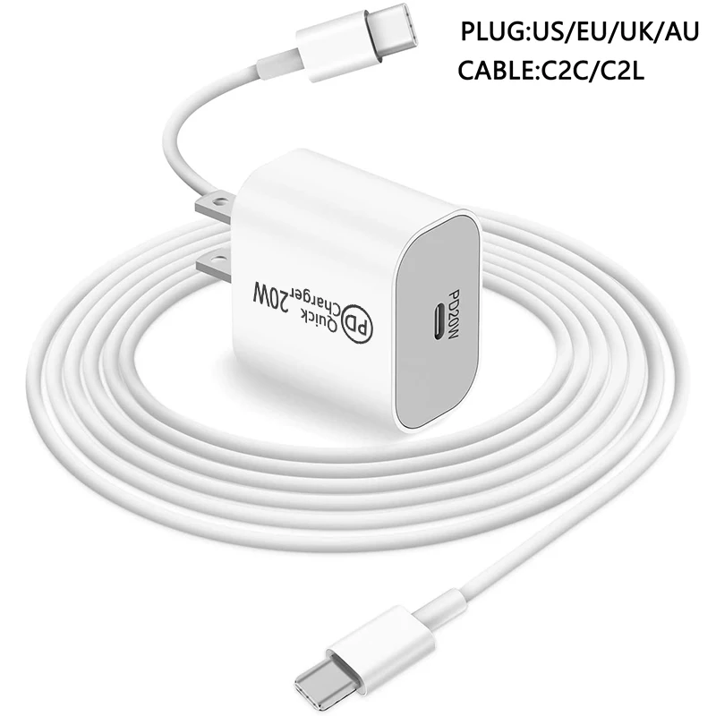 Новое зарядное устройство USB C для iPhone 13 быстрое 20 Вт кубическое PowerPort III Huawei xiaomi |
