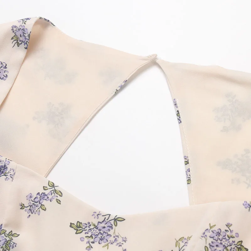 Женское Повседневное платье с цветочным принтом летнее обтягивающее