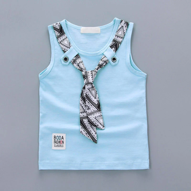 Комплект летней одежды из хлопка для мальчиков и девочек 2 шт./компл. | Детская