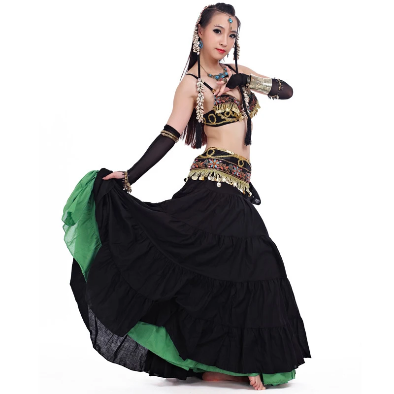 Популярный этнический костюм в американском стиле для танца живота женщин