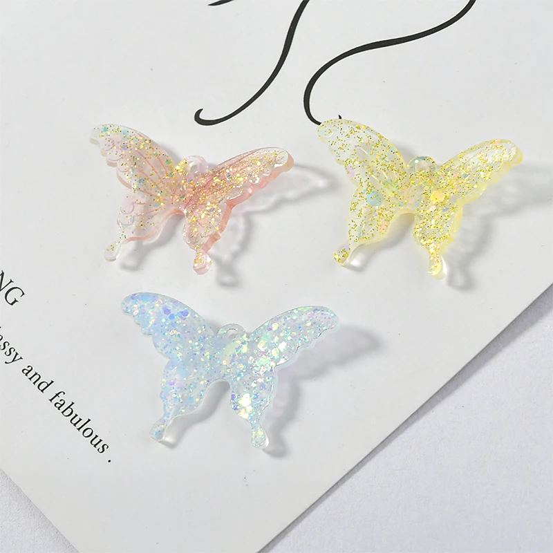 4 шт. декоративные акриловые серьги-гвоздики для волос | Украшения и аксессуары