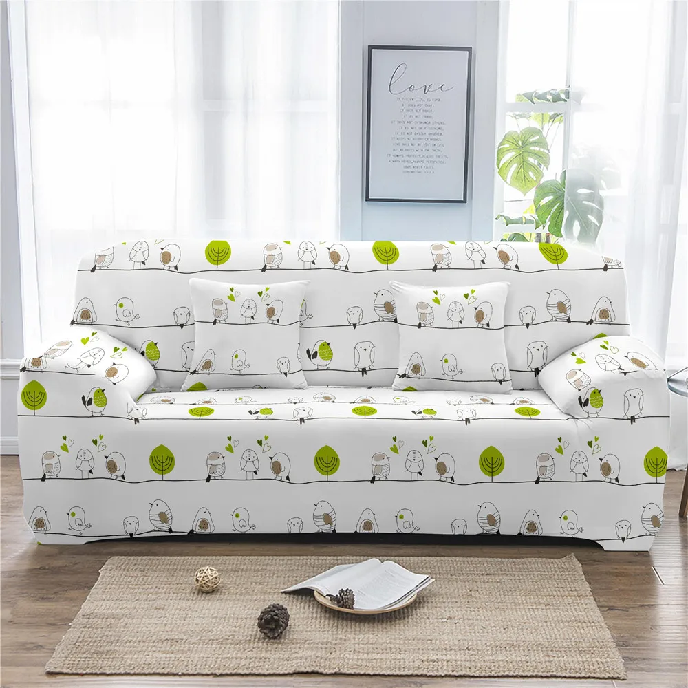 

2021 Dachshunds Printed Sofa Cover Stretch Couch Covers Bench Cover Love-seat Sofa Bed Cover Funiture All Warp Sofa Towel