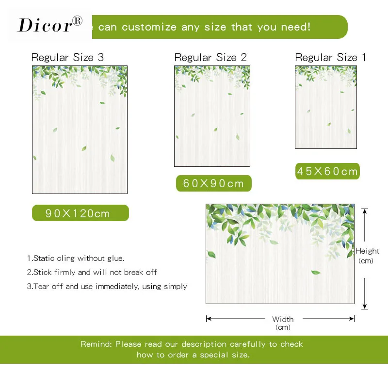 Дикорное декоративное витражное окно пленка без клея матовое непрозрачное