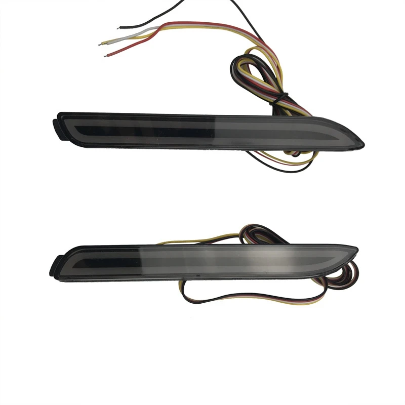 

LED Car Rear Bumper Reflector Tail Brake Light Bar Daylight+Brake Light+Running Turn Signals for Toyota Camry 2006-2015