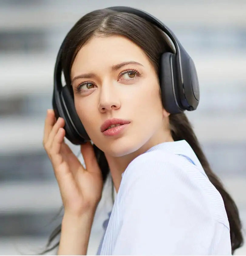 Xiaomi Mi Беспроводная Bluetooth 4,1 Гарнитура объемный звуковой эффект шумоподавление динамическая гарнитура для игра для мобильного телефона 400 мАч