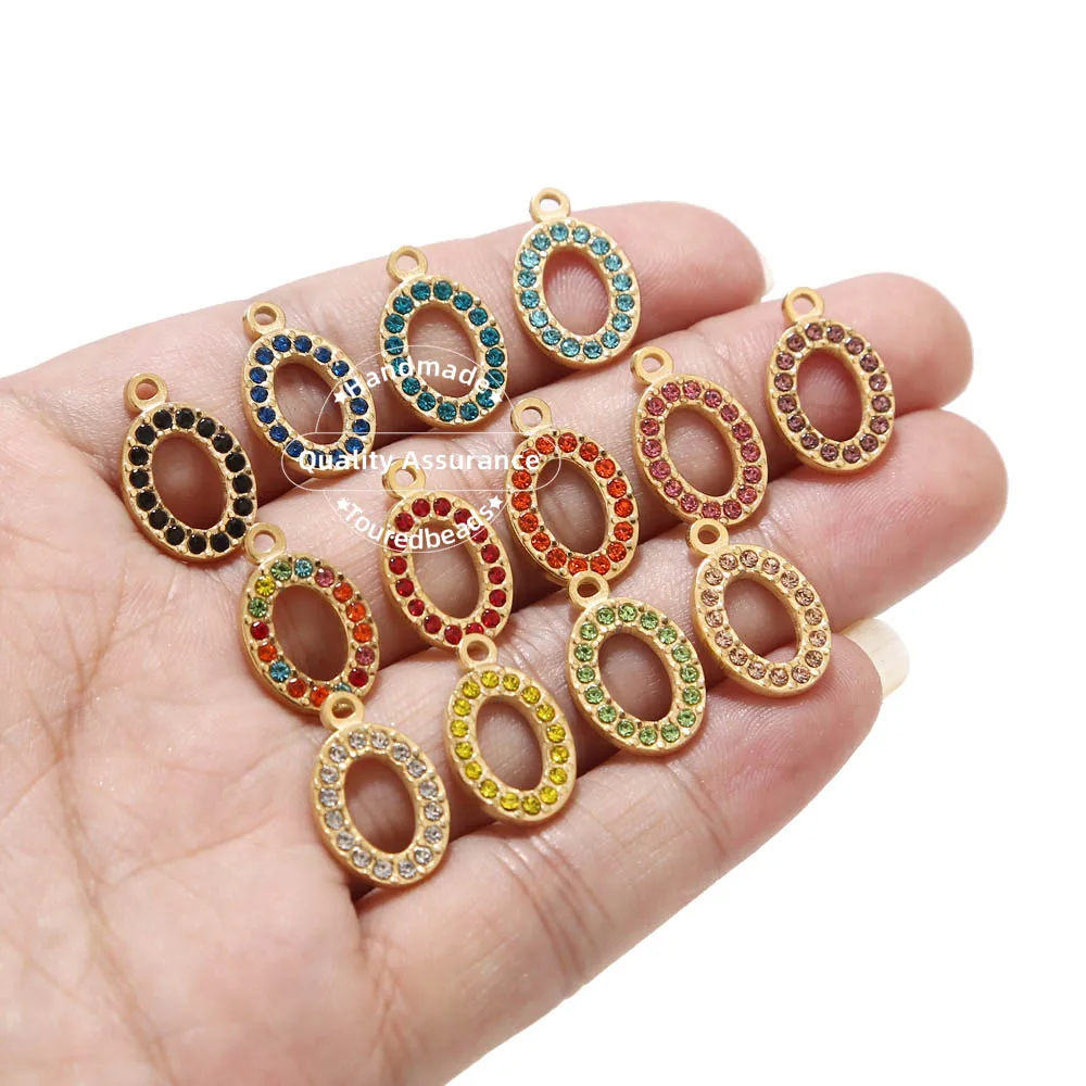 5 шт. овальные бусины из нержавеющей стали | Украшения и аксессуары