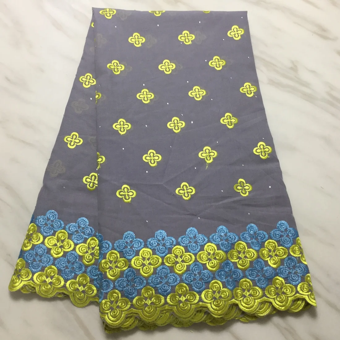 

Hot Sale African Cotton Swiss Voile Lace Fabric High Quality Stones Swiss Voile Lace In Switzerland African Lace Fabric KPL9828