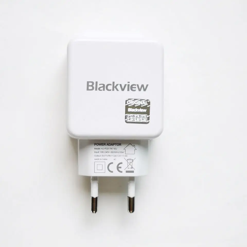 Blackview оригинальный портативный адаптер 12 В а зарядное устройство + USB кабель ЕС