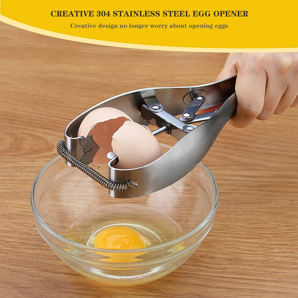 Egg Scissors Stainless Steel Boiled Topper Shell Cutter Knocker Raw Cracker Separator Opener Kitchen Accersories | Дом и сад