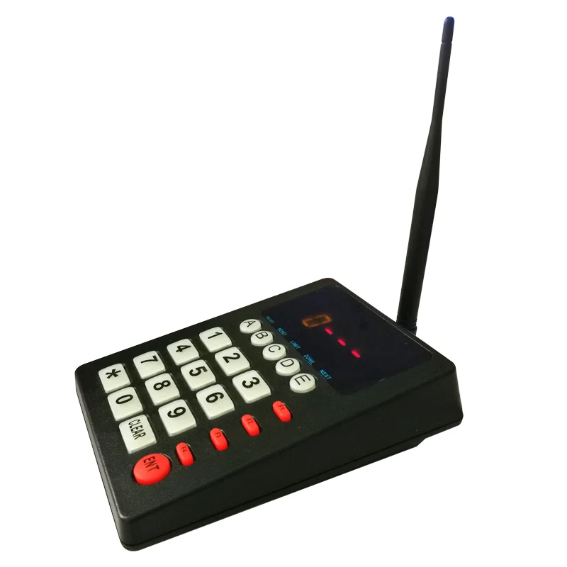 433.92mhz wireless transmitter number keyboard waiter call system restaurant equipment K-999
