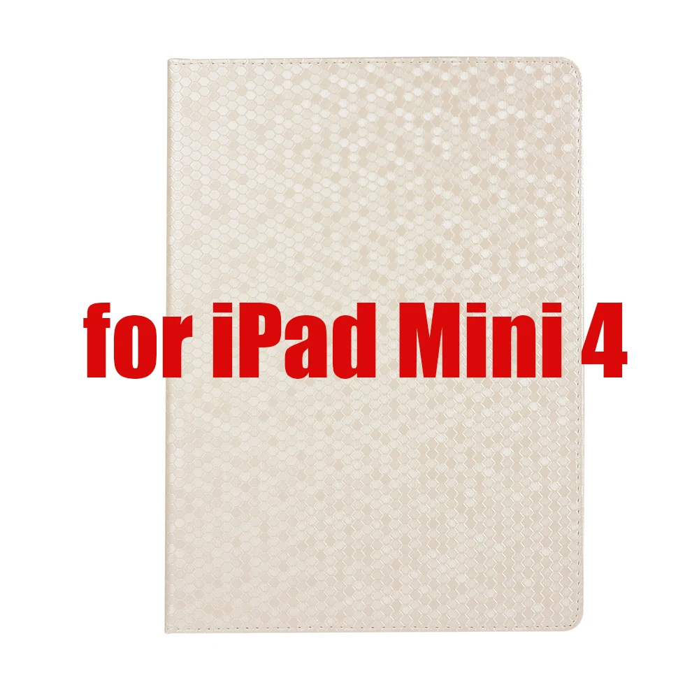 Чехол для iPad Mini 4 3 2 Чехол GOLP матовый флип-стенд Авто Режим сна/Пробуждение Смарт-Чехол для iPad Mini 2 Чехол - Цвет: Gold-4