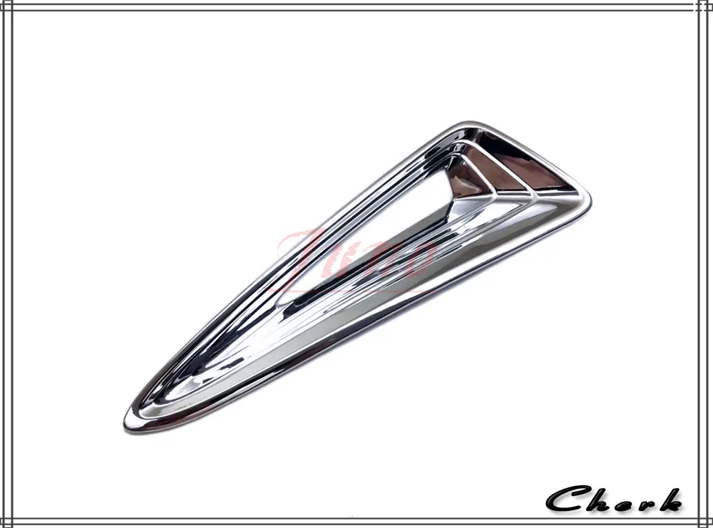 2 шт. внешняя передняя противотуманная фара накладка ABS для Toyota C-HR CHR 2016-2017 |