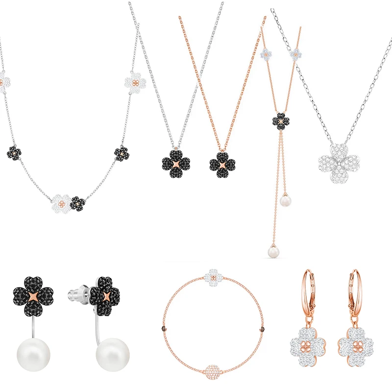

swan Ladies Jewelry Latisha Collection Ladies Jewelry Sets Ladies Earrings Necklaces and Bracelets Fashion Jewelry free shipping