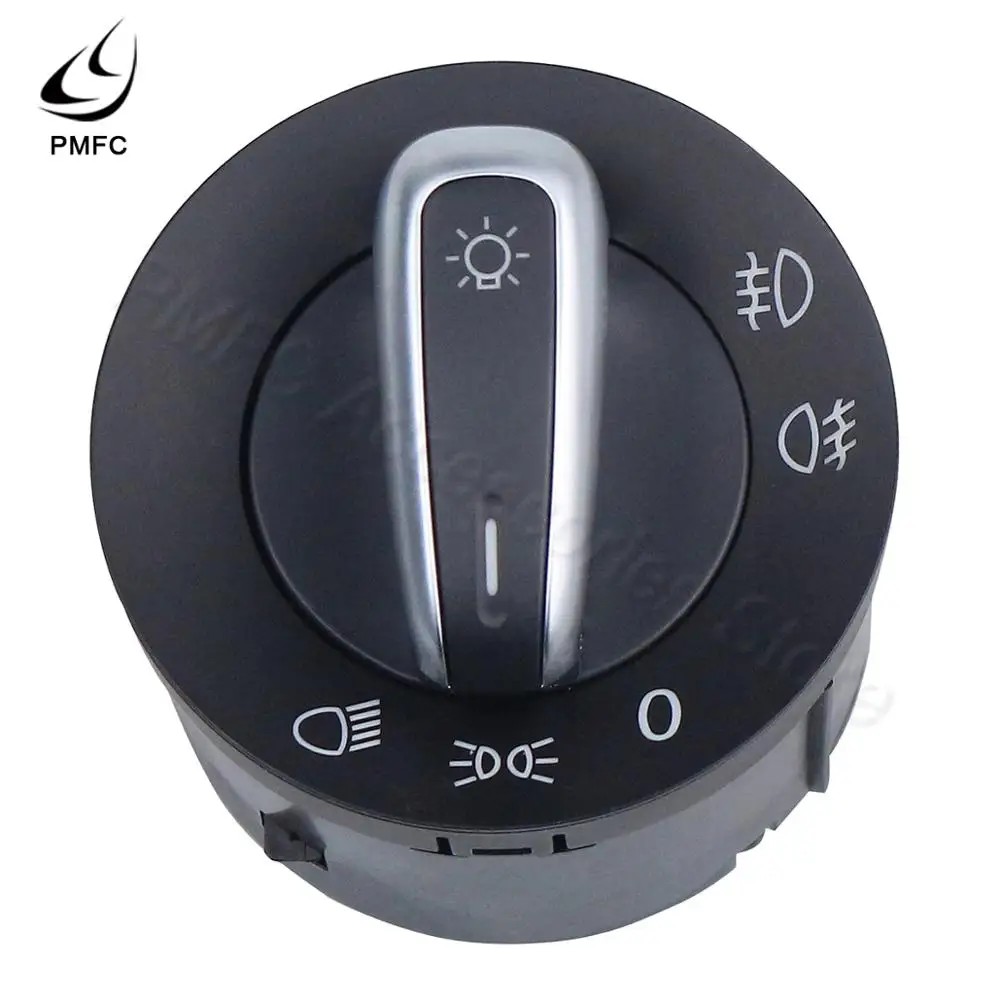 Переключатель фар PMFC Gti ручка лампы для VW Golf 5 6 GTI Mk5 Mk6 Jetta Passat B6 Touran Tiguan 5ND 941 43 5ND941531A |