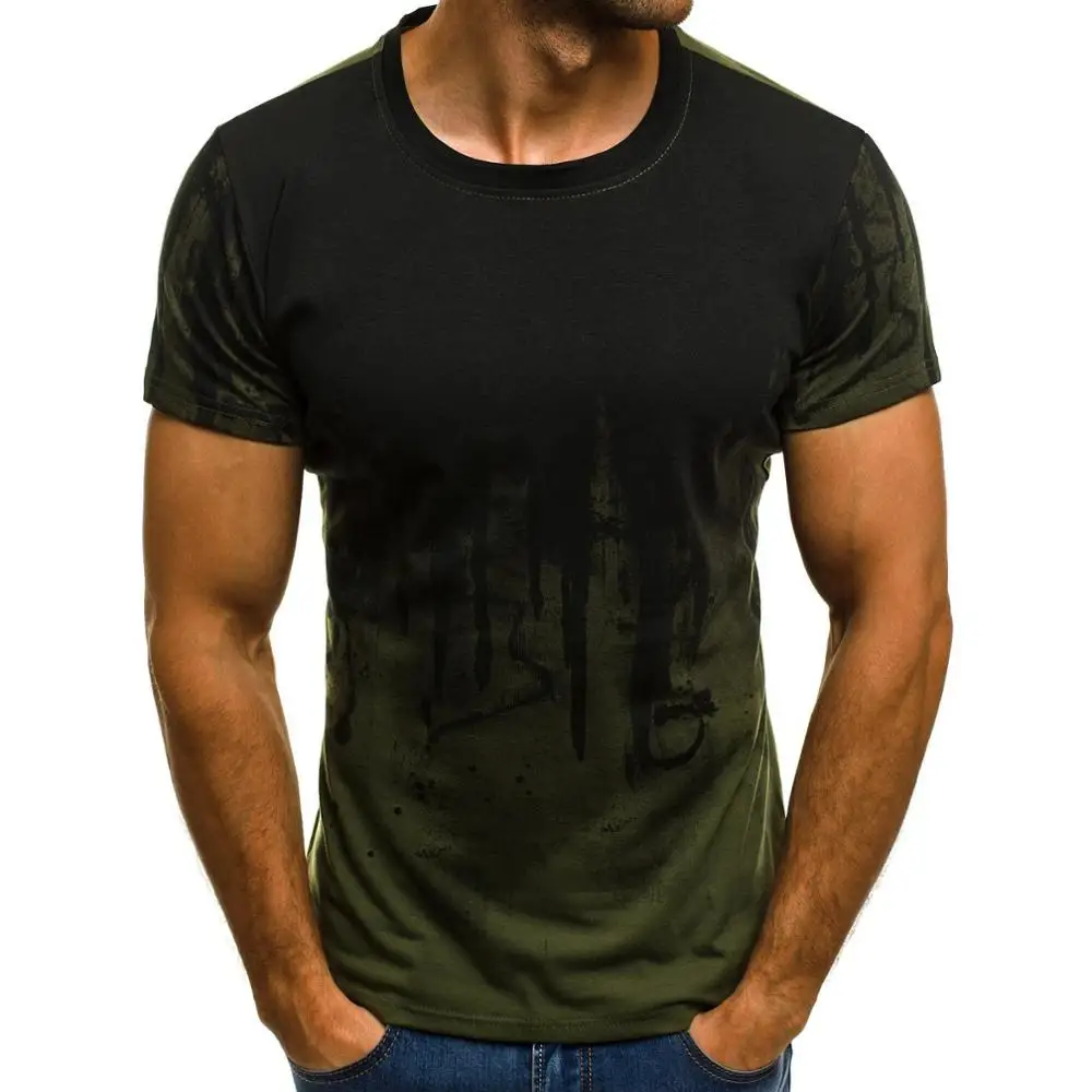 

Fashion Men's T-Shirt Ink Painting Style 3D Printing casual men's street t-shirt men's O-neck shirt Children's casual tops