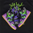 Аниме кроссовки для мужчин 2021 модная повседневная обувь с высоким верхом Souryu Asuka Langle Косплей оригинальная Вулканизированная Беговая Баскетбольная обувь