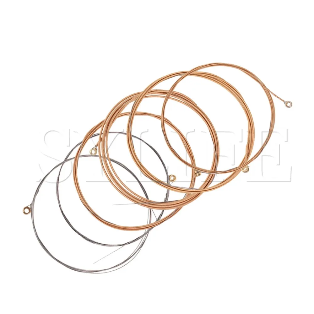 Медная струна для акустической гитары 88 см 85 81 замена провода A011 набор из 6