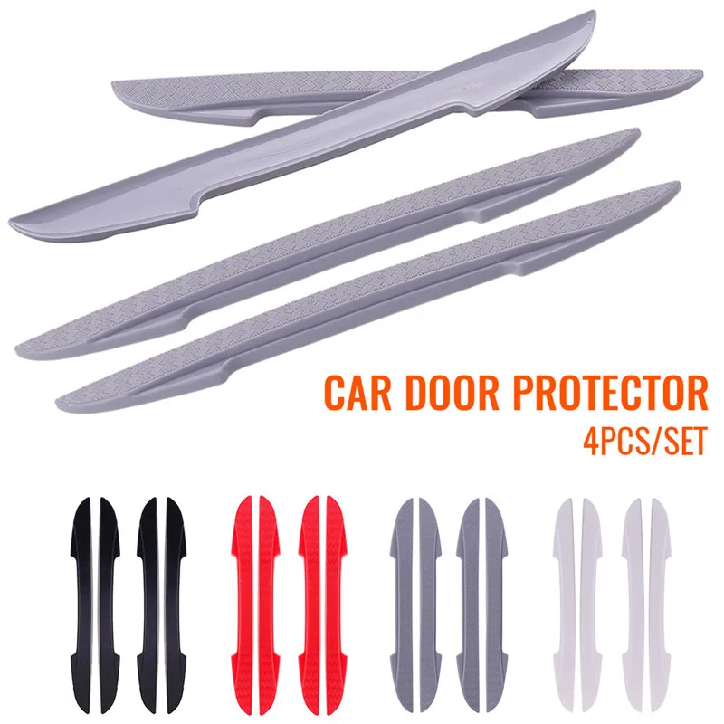 4 шт. защитная накладка на бампер для автомобиля наклейки дверь BMW Audi Volkswagen Ford Honda