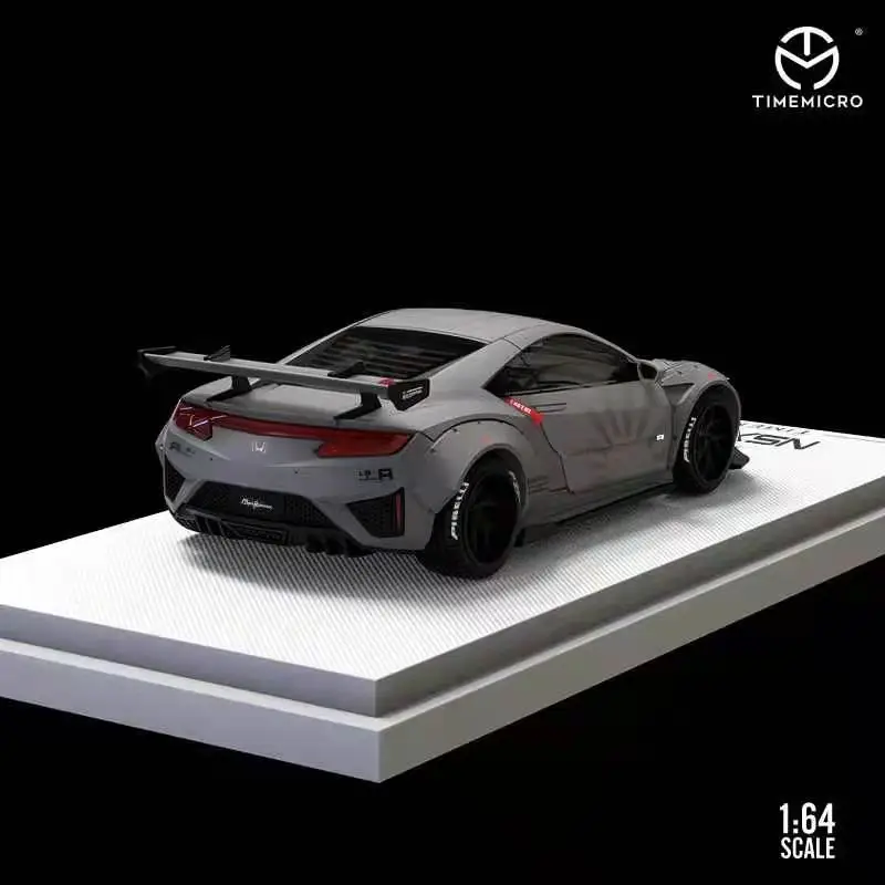 Time Micro 1/64 Honda LB NSX и Nissan GTR 3 0 модель автомобиля из сплава дисплей коллекционные