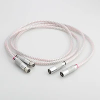 audiocrast valhalla series xlr balanced interconnect cable with carbon fiber xlr plug male to female audio balanced cord