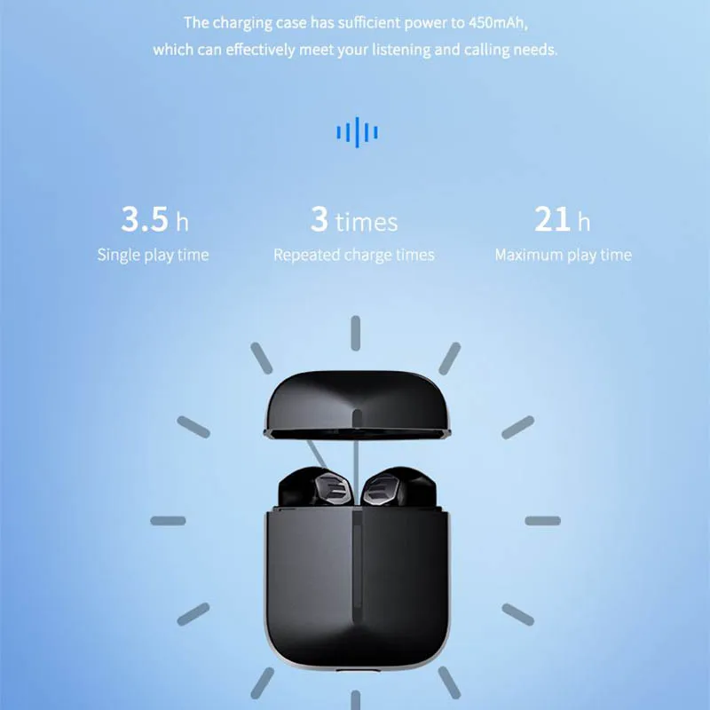 Оригинальные E8 Bluetooth наушники с сенсорным управлением отпечатков пальцев