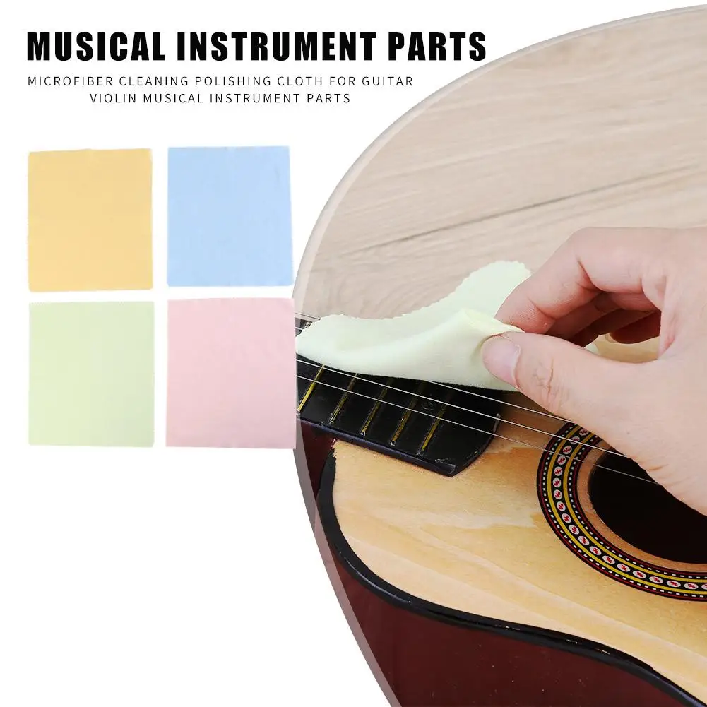 Горячая Распродажа ткань для полировки умелые производство микроволокна гитары