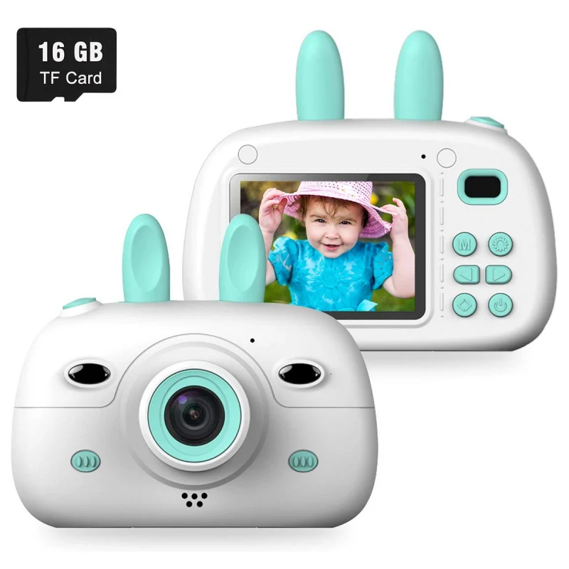32GB детская камера игрушки 2,0 дюймов ips HD экран дети анти-встряхивание цифровая камера для ребенка подарок - Цвет: B3