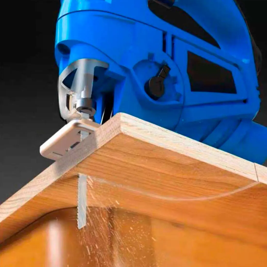 

T101B/ T101BR/ T101D/ T144D/ T244D/ T111D 10pcs Jigsaw Blades Wood Cutter Saw Blade Ground Teeth Straight Cutting T-Shank Blade