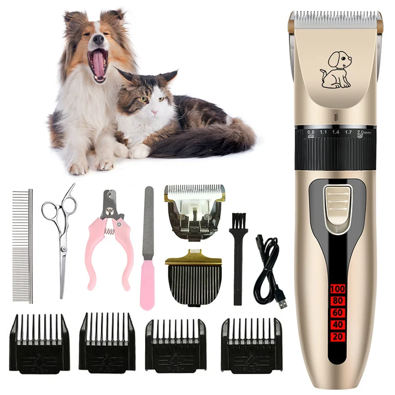 

Dog Shaver Electric Pet Hair Cutter Teddy Cat Shaving Dog Fur Professional Electrical Hair Clippers Grooming tools Trimming