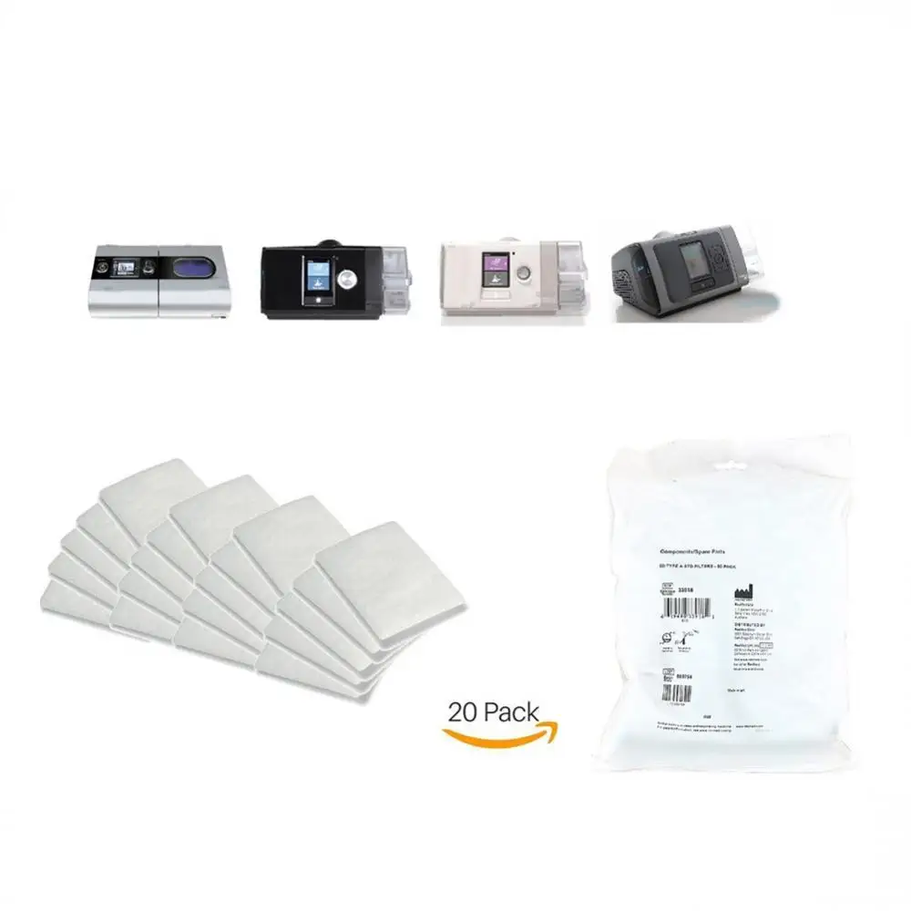 

80% Hot Sale 20Pcs Universal Disposable Replacement Cotton Air Filters for ResMed S9 S10