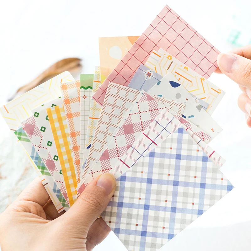 

50 Sheets Retro Floral Decorative Backgroud Material Paper Journal Scrapbook Planner Kawaii Stationery School Supplies