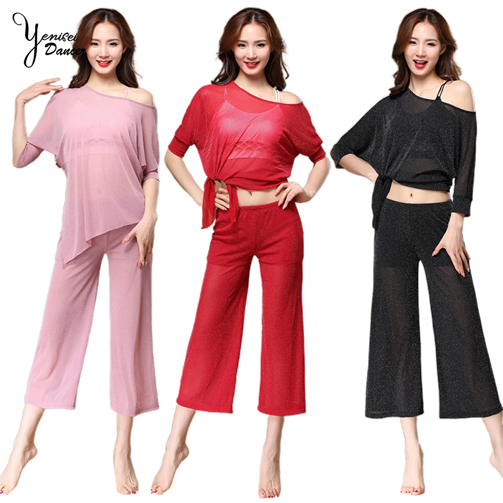 Новинка 2020 одежда для тренировок Bellydance Костюм Мягкий Удобный свободный костюм