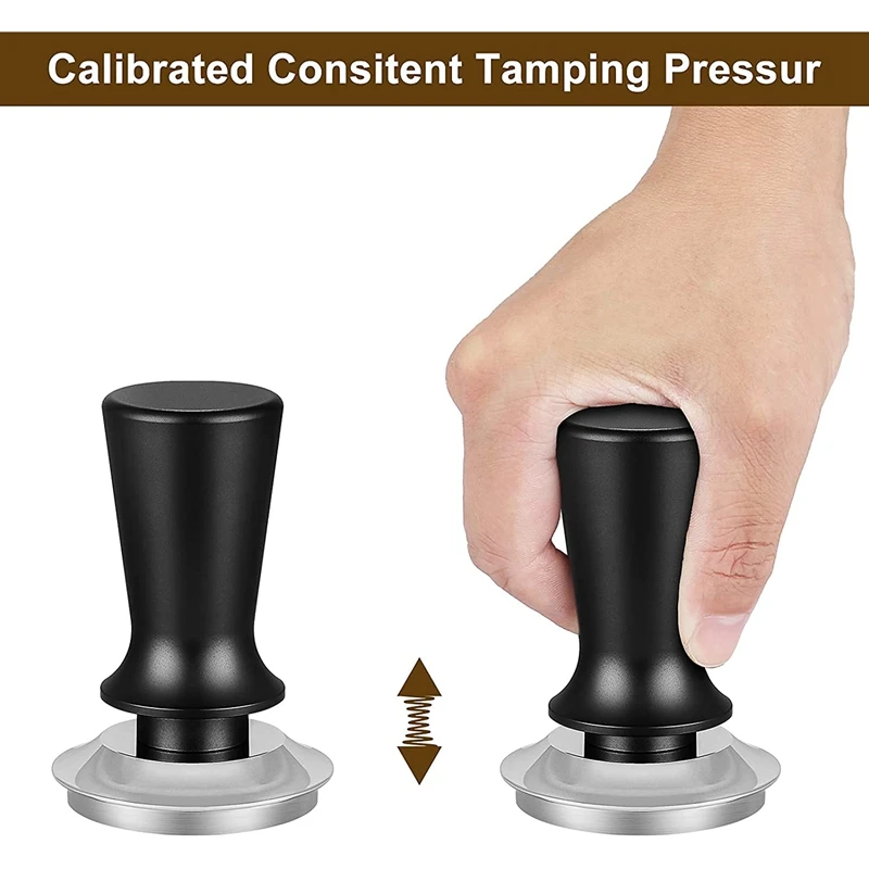 Тампер для эспрессо 53 мм с подпружиненным положением | Дом и сад