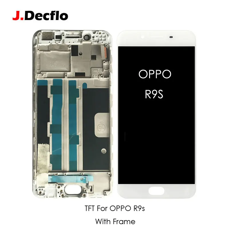 TFT/OLED для OPPO R9S ЖК дисплей + кодирующий преобразователь сенсорного экрана в сборе