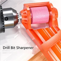 1pc portable drill sharpener corundum anti drilling polishing machine grinding wheel tool 2 0 12 5mm portable drill bit set tool