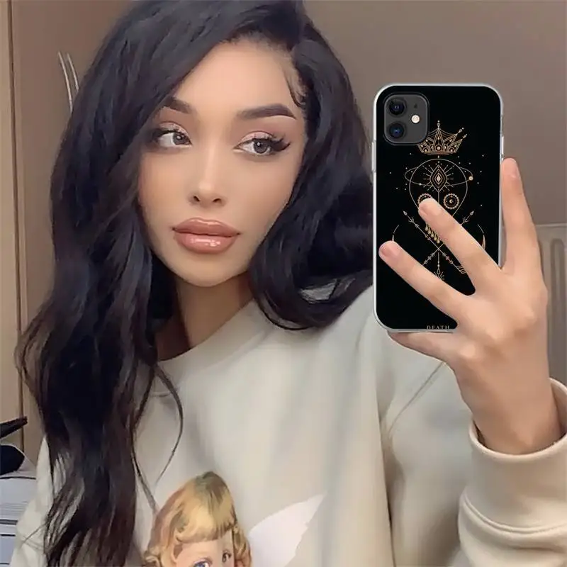 

Tarot Cards Tattoo Phone Case For iphone 12 mini 5 5s 5c se 6 6s 7 8 plus x xs xr 11 pro max