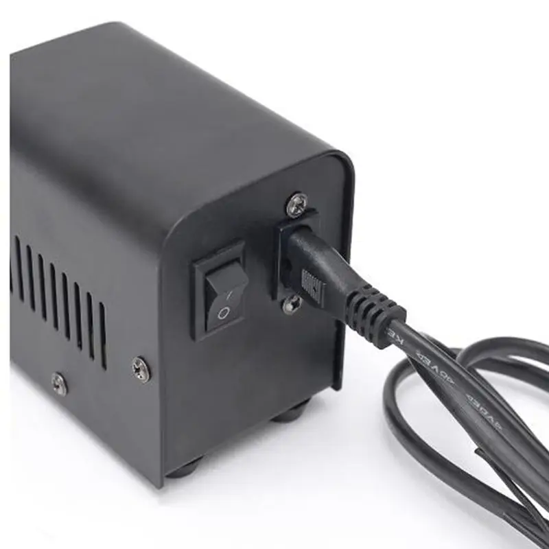1pcs New Arrival Professional Premium Tattoo Power Supply Double LCD Monitor Clip Cord Line for Foot Pedal Switch Machine tattoo | Красота и