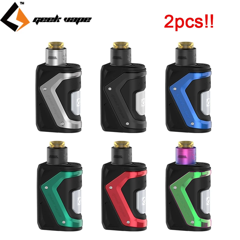 2 шт.! Geekvape Aegis Squonker Kit Squonk 100 Вт TC Mod 10 мл бутылка с Tengu RDA бак электронная сигарета