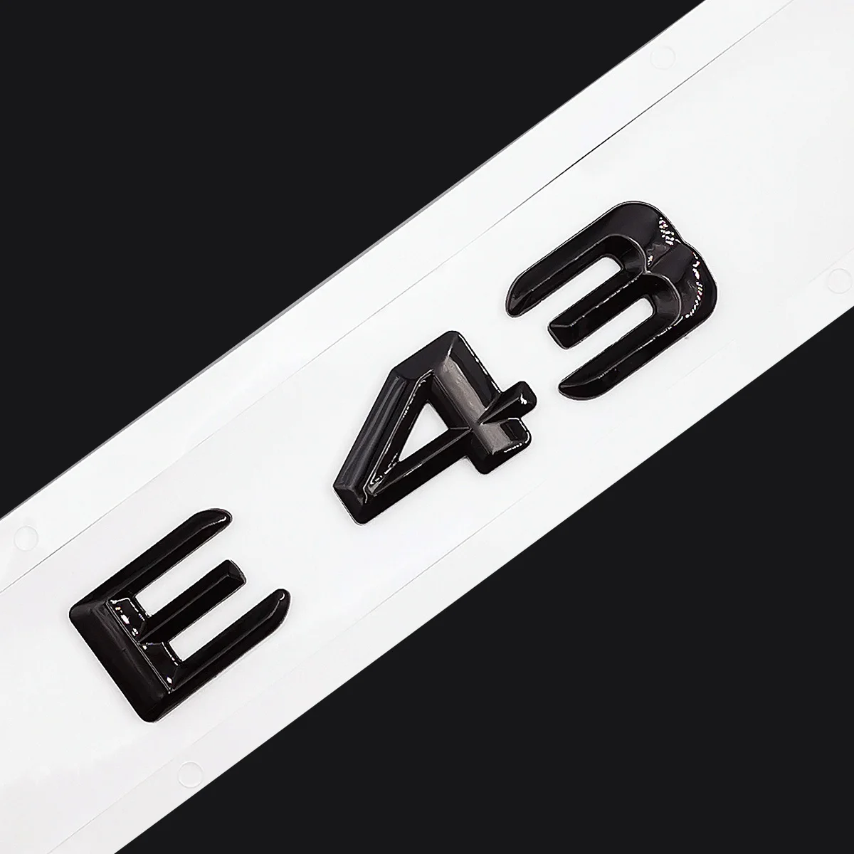 Оригинальный размер 1:1 Автомобильная эмблема заднего хвоста цифры-буквы