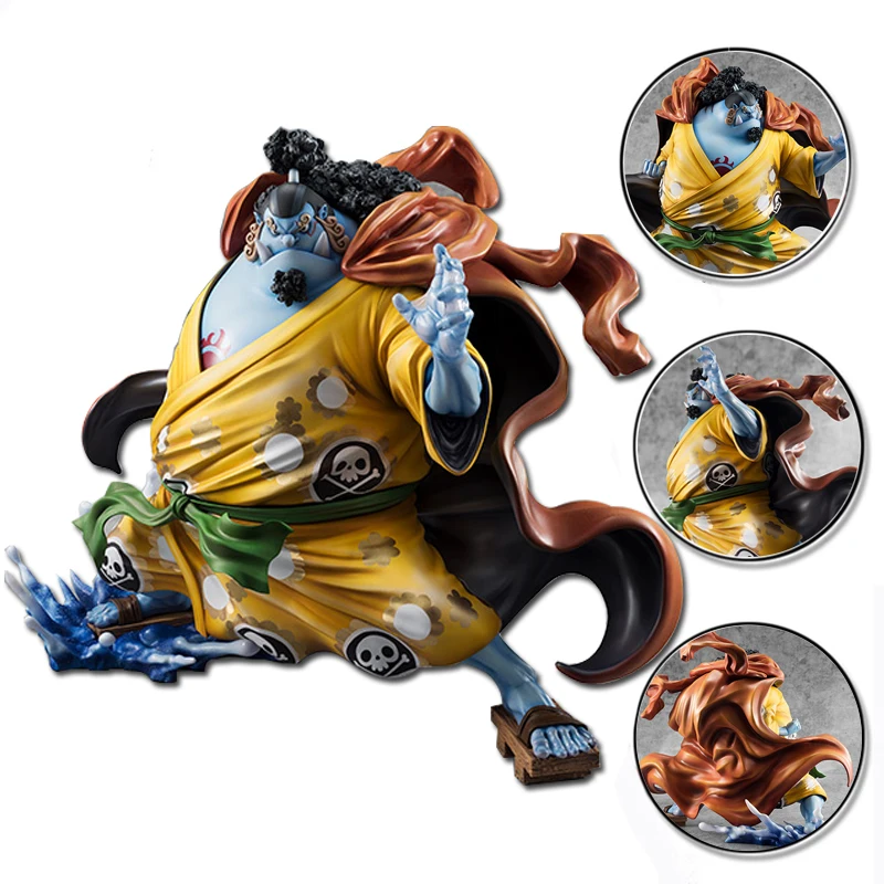 

23CM Anime One Piece Top War Jinbe Figure Anime Character Toy Gift Figuine Edward Newgate Model Doll Free Shipping On PVC