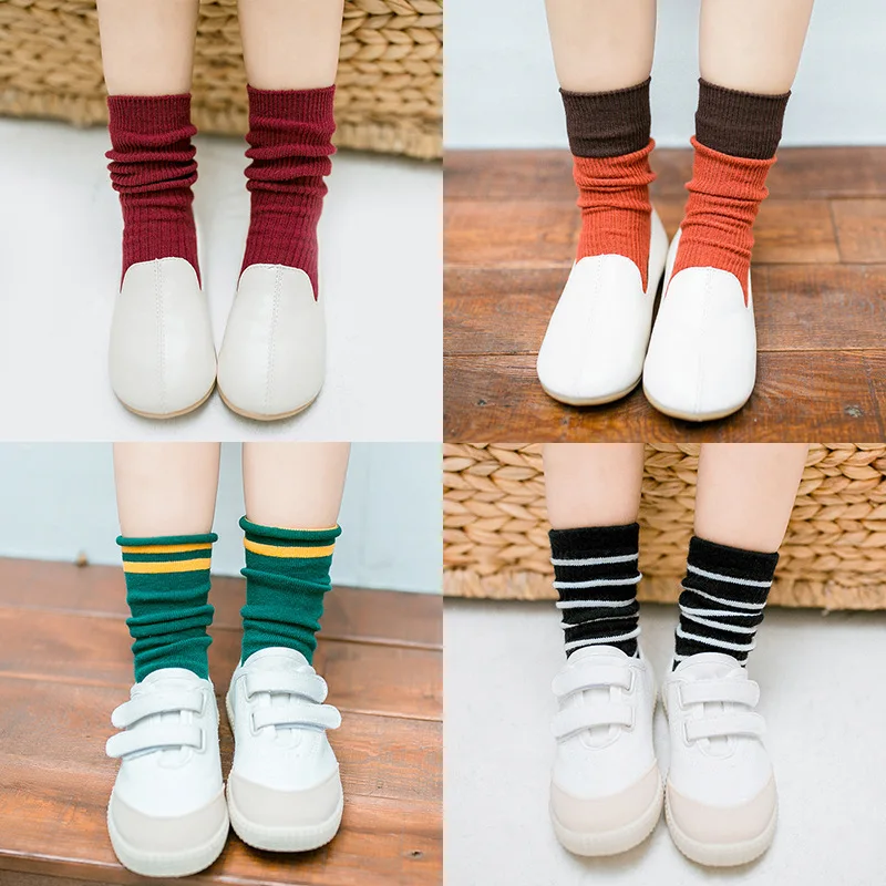 3 пары носков дышащие хлопковые носки детские самый дешевый на осень-зиму для От 1