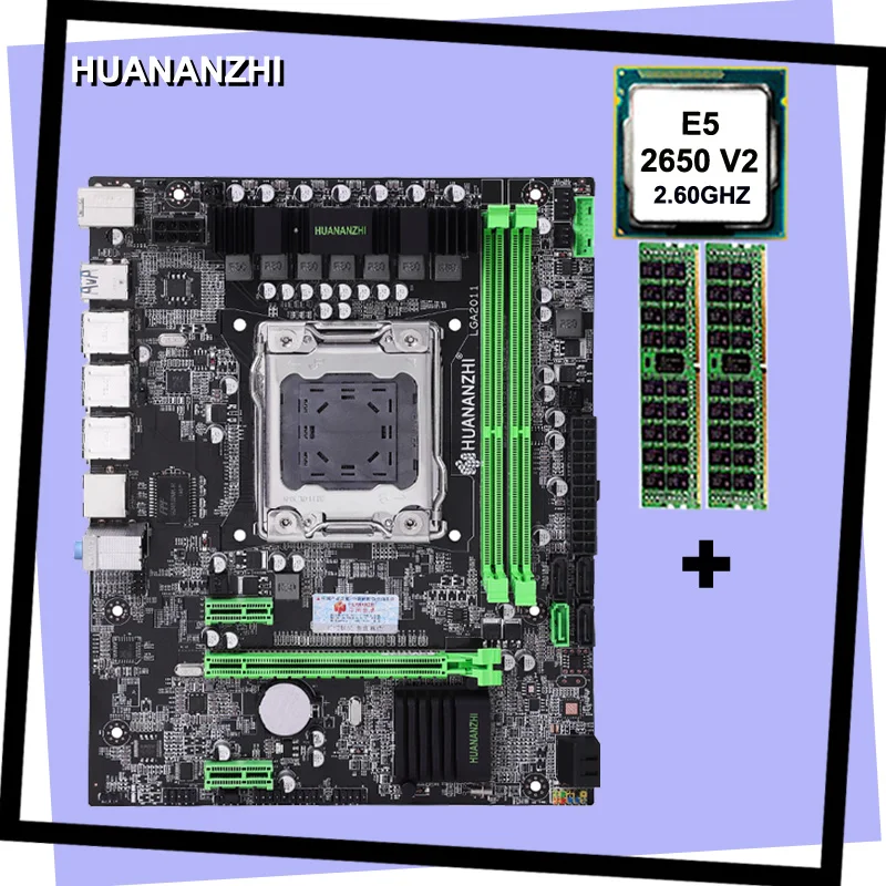 Лидер продаж материнская плата HUANANZHI Micro ATX X79 комбо память ЦП LGA2011 Материнская