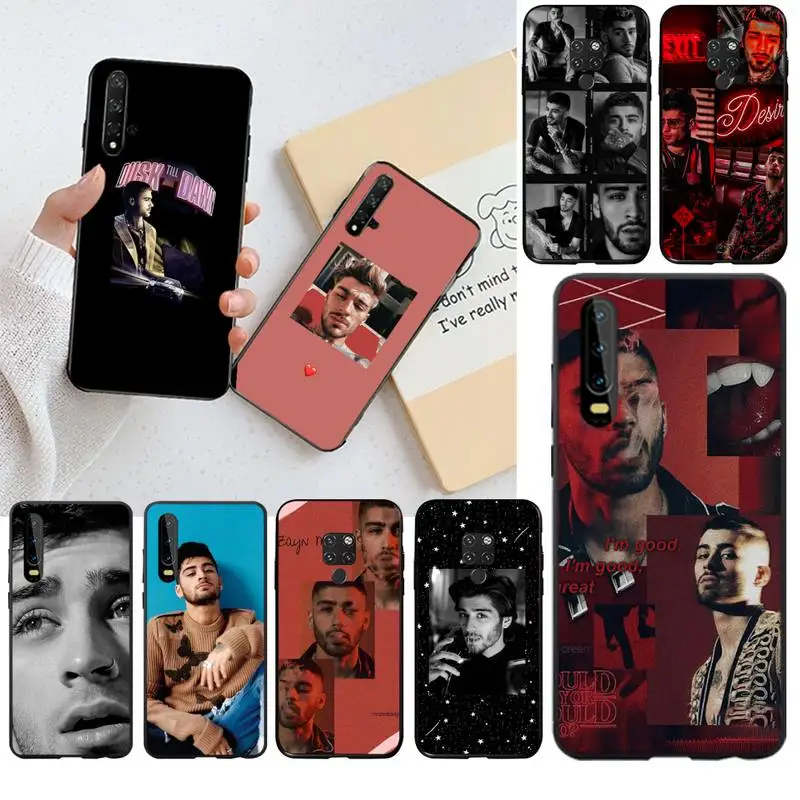 

YJZFDYRM Zayn Malik fashion Soft Phone Case Capa for Huawei P40 P30 P20 lite Pro Mate 30 20 Pro P Smart 2019 prime