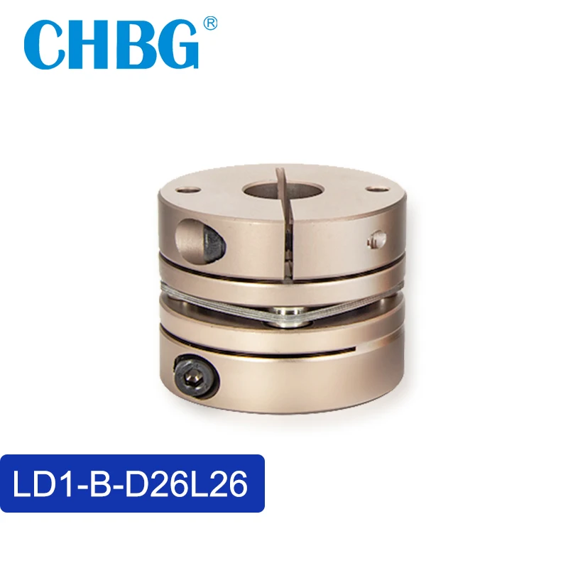 

LD1 D26L26 Single Diaphragm Coupling Factory Outlet Aluminum Coupler Connect to Ball Screw Servo Motor