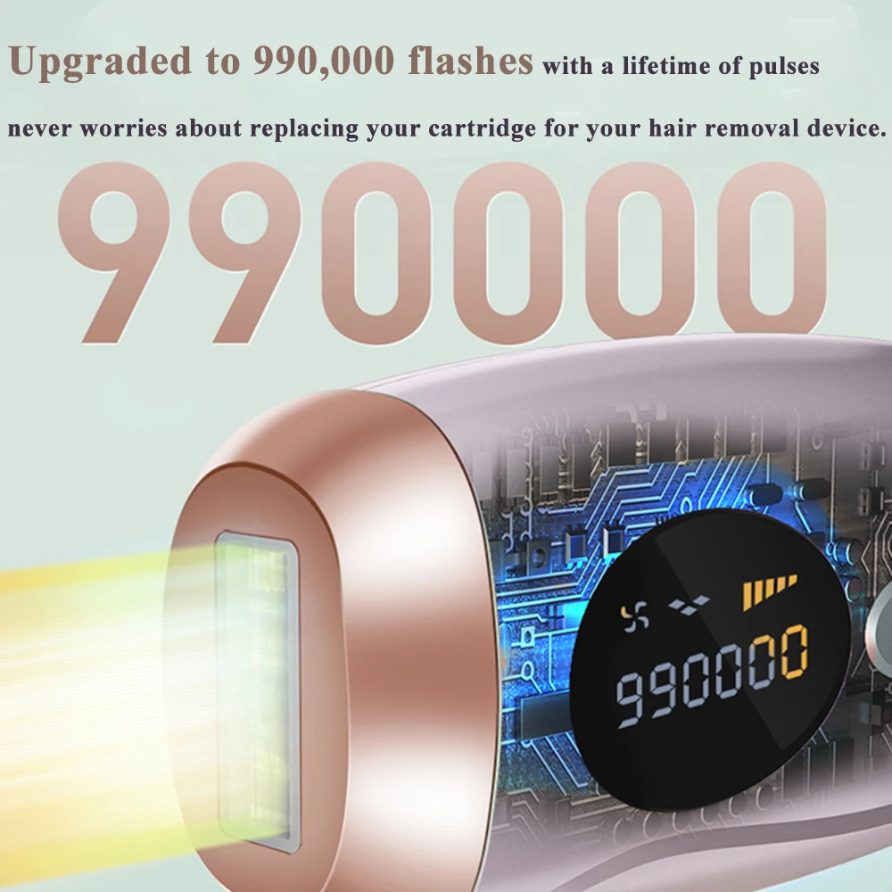 IPL профессиональный Перманентный лазерный эпилятор для женщин 999999 флэш