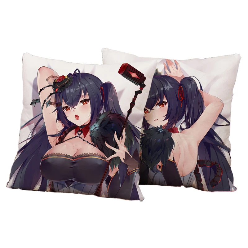 

1 PCS 50*50CM Hot Game character Azur Lane Taiho Doll Plush Pillow Cushion Collect gifts