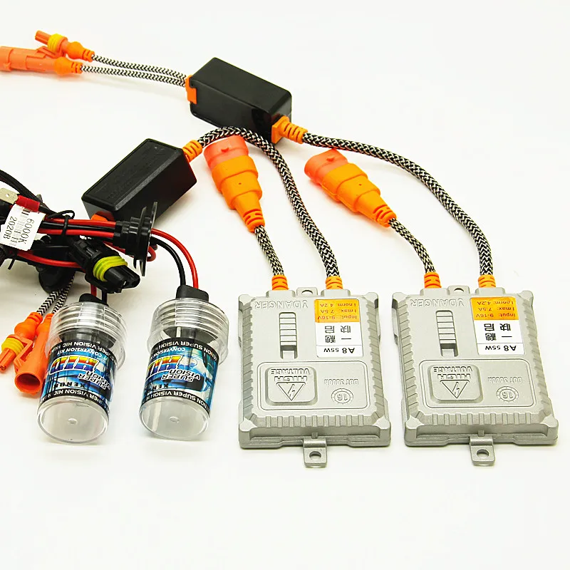55 Вт H4 H1 H3 xenon H7 H11 H27 HB3 HB4 H13 9005 9006 880 881 9012 9004 9007 ксеноновый светильник автомобильный